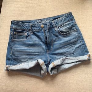 American eagle jean shorts